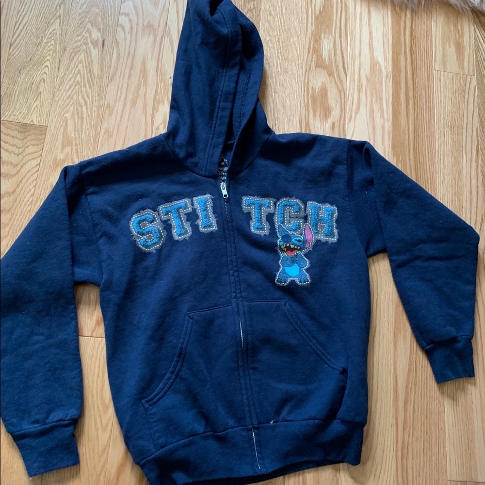 Boys zip down sweatshirt